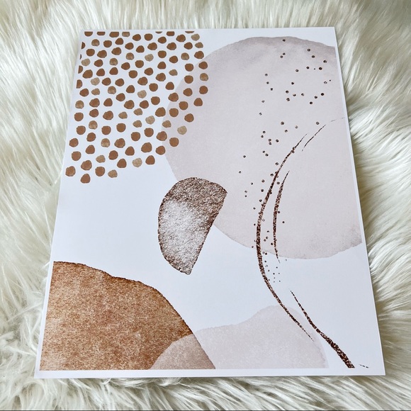 Modern Abstract Shape Wall Art Print Unframed - Picture 13 of 13